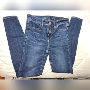 American Eagle, High Rise Jeggings, Next Level Stretch, Size 4.